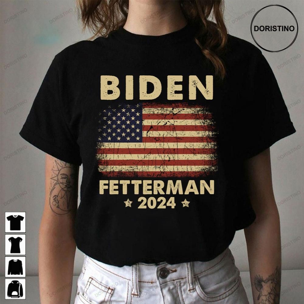Biden Fetterman 2024 Election For President Trending Style